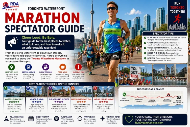 Toronto Waterfront Marathon Spectator Guide