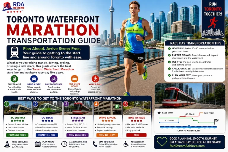 Toronto Waterfront Marathon Transportation Guide