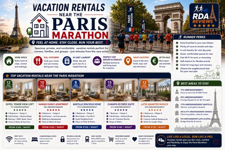 Vacation Rentals Near the Paris Marathon